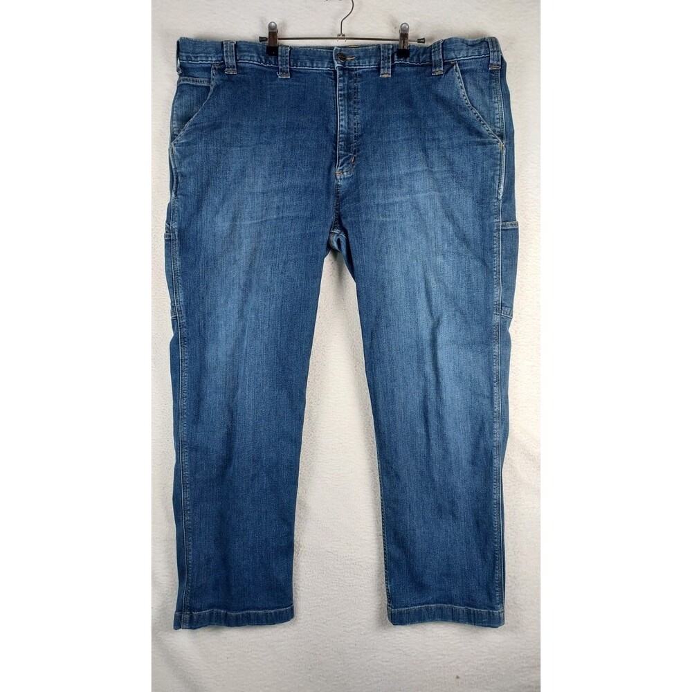 Carhartt Rugged Flex Utility Jeans Mens 46x30 Relaxed Fit Carpenter Denim